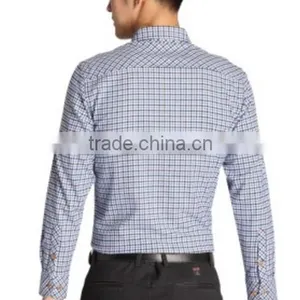 100% Cotton Long Sleeve Shirt Mens Custom Slim Fit Casual Shirts With Latest Shirt Designs thumbnail-2