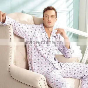 Men's Trendy Long Sleeves MEN T Shirt With Pocket for Sleepwear,homewear thumbnail-1
