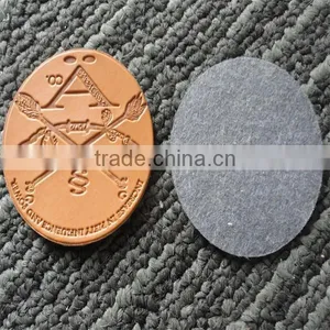 China Fashion High Quality Brown Leather Patch thumbnail-1
