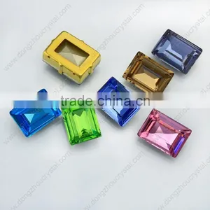 Crystal Glass Clothing Rhinestone Button thumbnail-1