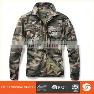 Wholesale Fashionable Heavy Wash Men Camouflage Jacket thumbnail-1
