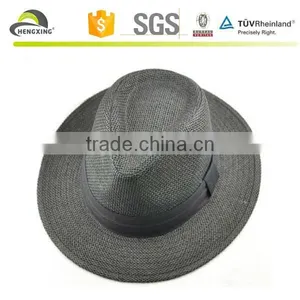 Cheap Mens Paper Straw Trilby Hat thumbnail-1