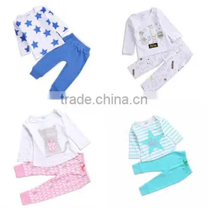 Wholesale OEM Baby Clothes Long Sleeve Cotton Family Christmas Pajamas for Children Cheap Kids Pajamas thumbnail-1