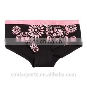 Pretty Cute Black and Pink Printed Women Lingerie thumbnail-1