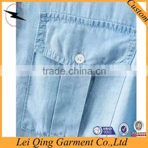 Hot Selling Beautiful Ladies New Design Top Quality Denim Women Plain Shirts thumbnail-5