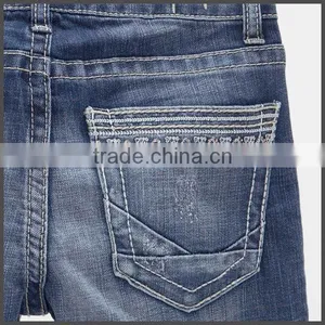 2016 Jeans Manufacturer Buy Jeans in Bulk Wholesale Kid Jeans Straight Girl Jeans thumbnail-4