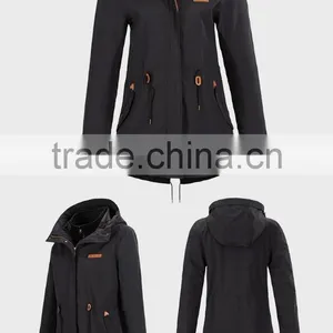 Wholesale Classic Women Nylon Custom Windproof Jacket thumbnail-2