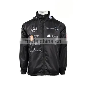 Waterproof Breathable Jacket Best Cotton Custom Satin Bomber Jacket thumbnail-3