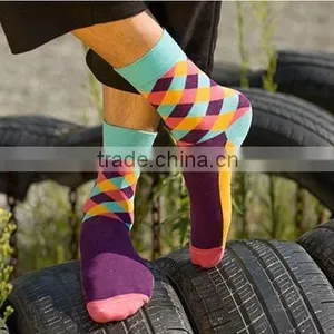Mans Colorful New Design Fashion Leisure Socks thumbnail-4