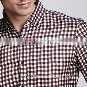 Long Sleeve Shirt for Men 100% Cotton Dress Shirt for Men 2017 thumbnail-2