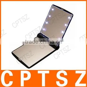 Touch Screen Desktop LED Makeup Lighted Mirror Vanity, Mirror With Lights Around/hollywood Lighted Mirror With Led Light thumbnail-2