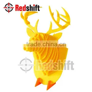 Educational Toys IQ Puzzle 3D Felt Puzzle Deer Trophy thumbnail-2