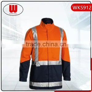 High Visibility Quilted Jacket Men 2016 thumbnail-1