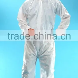 Protective Disposable Chemical Coverall/protective Worksuit thumbnail-1