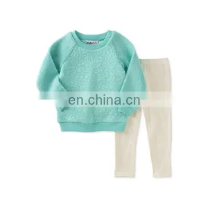 Baby Girls' Faux-Fur Sweatshirt & Leggings Set thumbnail-1