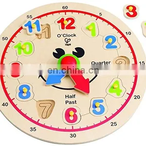 Colorful Vintage Diy Wooden Clock Diy Wall Clock thumbnail-2