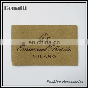 Genuine Leather Labels Custom High Quality Patches for Fashion Jeans thumbnail-1