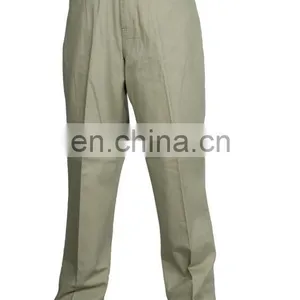 Mens 100% Cotton Twill Long Casual and Comfortable Trousers thumbnail-1