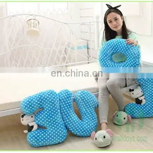 HI CE Latest Custom Valentine's Day Gift Letter Shaped Love Pillow for Sale thumbnail-4