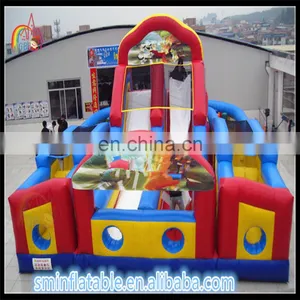 Manufacturer Wholesale Inflatable Christmas Cake Hot Cake Maker Jump Bed Inflatable Combination thumbnail-1
