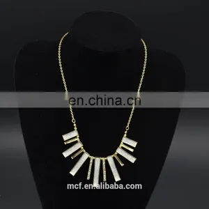Simple Fashion Pendant Wedding Engagement Teething Necklace MCB-0049 thumbnail-1