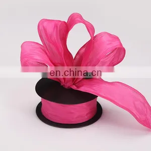 2015 Latest Fashion Graceful Crumpled Pure Silk Satin Ribbon thumbnail-5