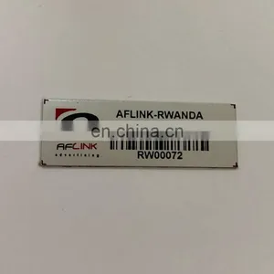 Strong Adhesive Metal Asset Tag With Barcode thumbnail-3