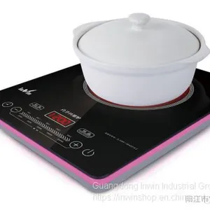 Electrical Cooker,electrical Hot Plate,rose Pink and Green No Electromagnetic Radiation ,fit to Any Pan, ECO-friendly thumbnail-1