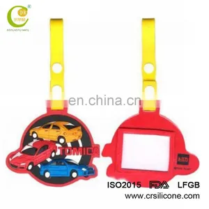 Custom Made Embroidered Silicone Luggage Tag/name Baggage Tag With Logo thumbnail-5
