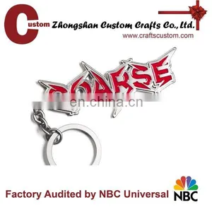 Zinc Alloy Cast Hard Enamel Metal Keychain thumbnail-6