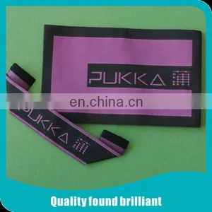 Customized Brand Newest Woven Label for Men's Clothing thumbnail-1
