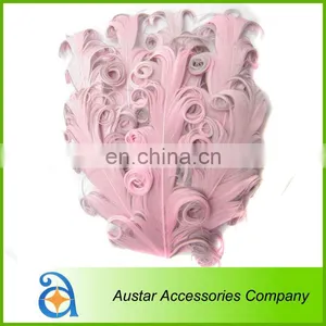 Pink / Grey Goose Feather Pads for Women Shoes thumbnail-1