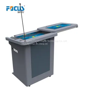 S800D Digital Podium With Dual Screen Touch PC 23.6