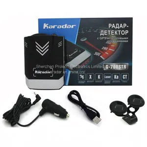 Original Korea ANW GPS Anti Radar Detector Speed Camera With 360 Degree Laser Detection thumbnail-1