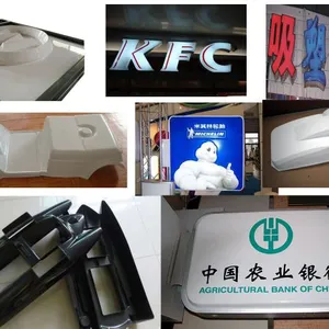 Acrylic ABS Vacuum Forming Machine Plastic Vacuum Thermoforming Machine for Sign Logo thumbnail-3