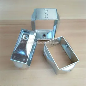 Galvanized Metal Stamping Connectors Bracket of Building Fence thumbnail-3