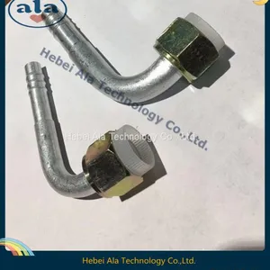 #6 #8 #10 #12Al Joint With Al Jacket Auto Air Conditioning Fitting Female O-Ring Connector 180 Degree AC Fitting thumbnail-5