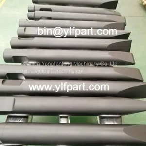 Crushing Stone Rock Hammer JCB Fittings Chisel Drill Rod HM385Q,HM360,HM1260Q,HM160 thumbnail-1