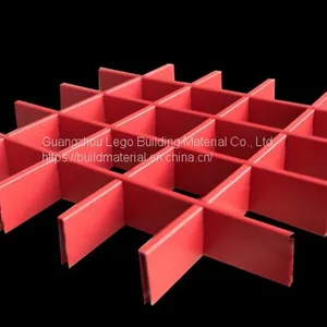 Indoor Metal Grid Ceilings Aluminum Decorative Metal Ceiling Aluminum thumbnail-1