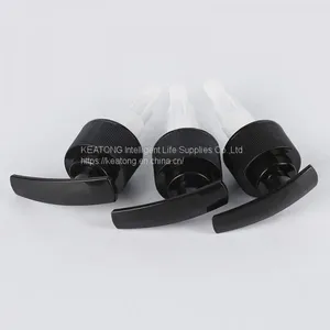 24/410 28/410 Wholesale Black Color Plastic Hand Press Type Liquid Lotion Pump thumbnail-2