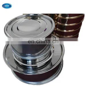 Diameter 200mm 300mm Stainless Steel Test Sieves With Lid and Pan for Soil Sand thumbnail-4