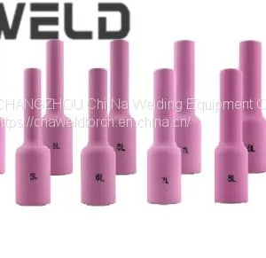 54N15L 54N16L 54N17L Long Ceramic Nozzle For TIG WP17 18 26 Welding Torches thumbnail-4