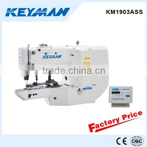 KM1903ASS Direct Drive Electronic Button Attaching Sewing Machine Button Machine 1903 Button Sewing Machine thumbnail-1