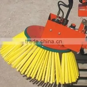 Yellow Wafer Cleaning Road /snow Brush thumbnail-1