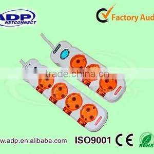 UK Standard Three Ways Extension Power Socket thumbnail-1