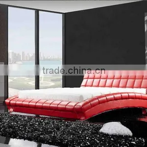 Muses 2016 HOT Sales Leather Bed Best Bedding Head Layer Skin thumbnail-4