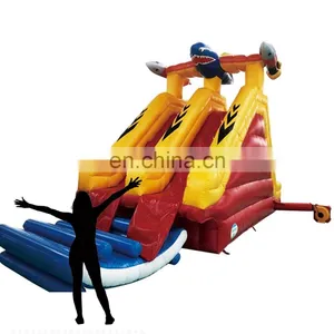 Popular Commercial Inflatable Water Playground Pool Slides Waterslide thumbnail-1