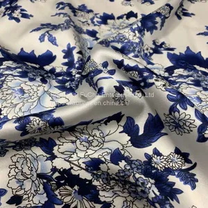 Factory Chiffon Digital Printed Design 150d Polyester Lycra Oxford Fabric thumbnail-1