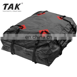 15 Cbft Waterproof Outdoor Camping 4x4 Suv Cargo Auto Car Pvc Tarpaulin Roof Bag thumbnail-1