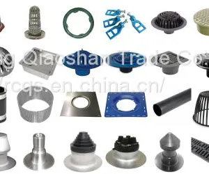 Roof Drain Parts Aluminum Grate for Scupper Parapet Side Roof Drain thumbnail-3